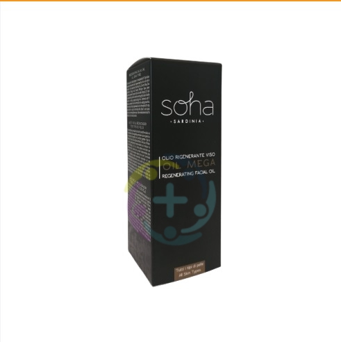 Soha olio mega rigenerante viso tutti i tipi di pelle 30 ml