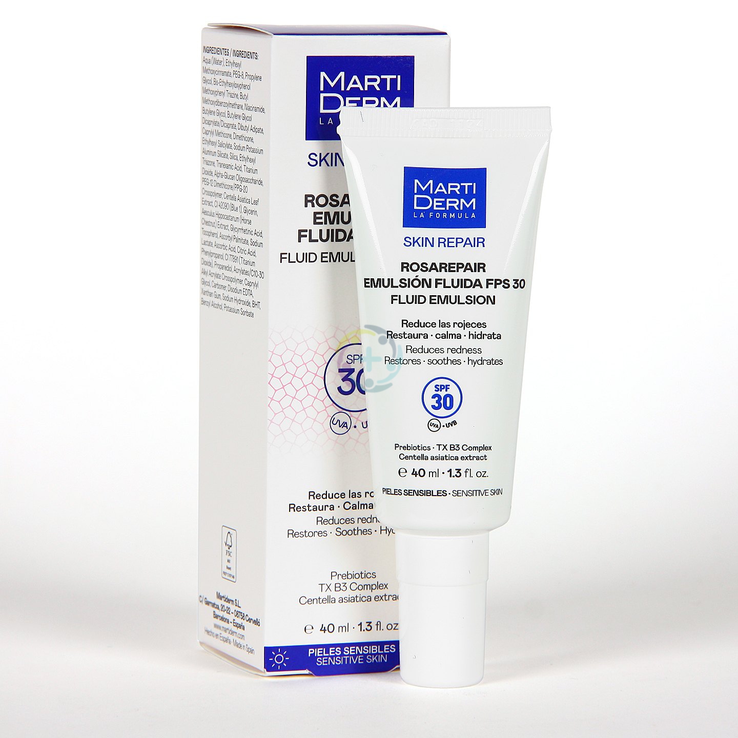 Martiderm Sl Rosarepair Emulsion Fluida40ml