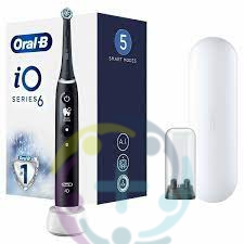 Procter & Gamble Oral-b Io 6 Black Spazzolino Elettrico + 2 Refill (testine)