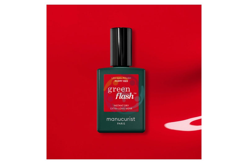 Luxury Lab Cosmetics Manucurist Green F Poppy Red
