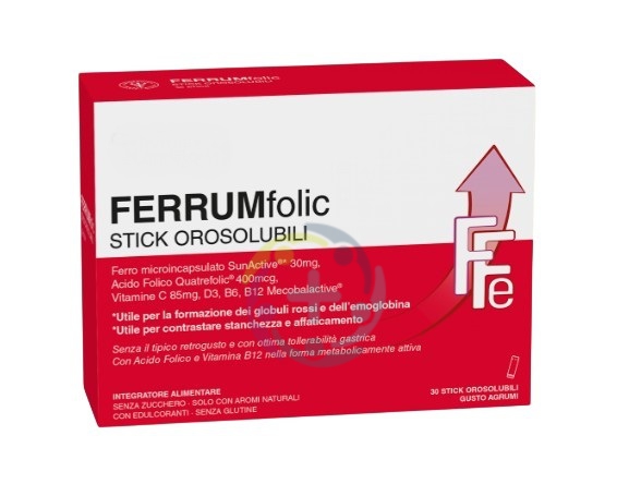 Unifarco Lfp Ferrumfolic 30stick Orosol