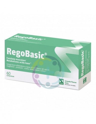 Pegaso Linea Alcalinizzante RegoBasic Integratore Alimentare 60 Compresse