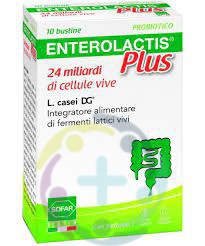 Sofar Linea Intestino Sano Enterolactis plus Fermenti Lattici 30 Capsule