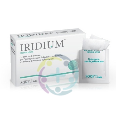 Sooft Italia Linea Salute degli Occhi Iridium 20 Garze Cotone Decongestionanti