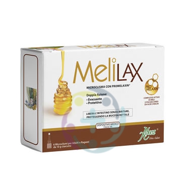 Aboca Integratori Linea Benessere Intestinale Melilax Adulti 6 Microclismi
