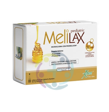 Aboca Integratori Linea Benessere Intestinale Melilax Pediatrico 6 Microclismi