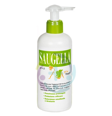 Saugella Linea You Fresh Detergente Intimo Delicato Donne Giovani Fertili 200 ml