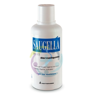 Saugella Linea Classica Blu Dermoliquido Detergente Intimo Delicato 500 ml