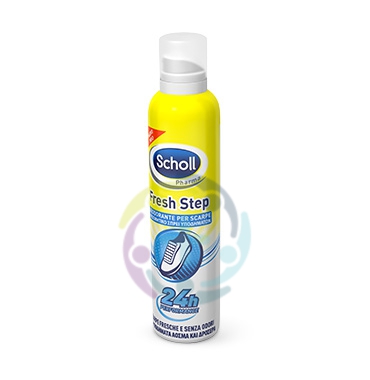 Scholl Linea Sudorazione Piedi Fresh Step Trattamento Deodorante Scarpe 150 ml