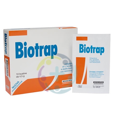 Aesculapius Linea Intestino Sano Biotrap Integratore Alimentare 10 Buste