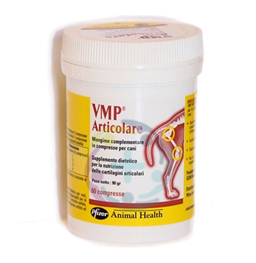 Zoetis Pfizer Linea Animali Domestici VMP Articolare Integratore 60 Compresse