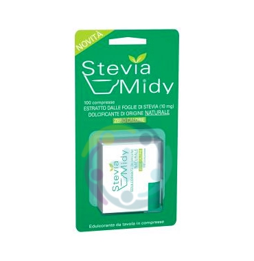 Esi Linea Alimentazione Speciale Stevia Midy Dolcificante Naturale 100 Compresse