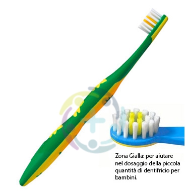 elmex Linea Igiene Dentale Quotidiana Bimbi Spazzolino Delicato 0-3 Anni
