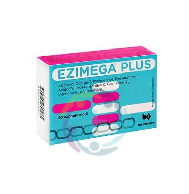 Biofutura Linea Colesterolo e Trigliceridi EZIMEGA PLUS Integratore 20 Capsule