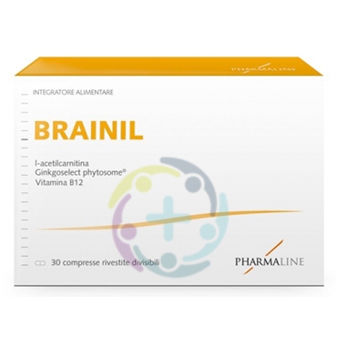 PharmaLine Linea Vitamine Minerali Brainil Integratore 30 Compresse