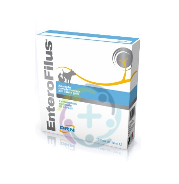 DRN Specialist Linea Animali Domestici Cani e Gatti Enterofilus Mangime 12 Fiale