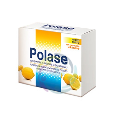 Polase Linea Sali Minerali Integratore Alimentare Granulato 24 Buste Limone