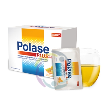 Polase Linea Sali Minerali Plus Integratore Senza Zucchero 36 Buste Arancia