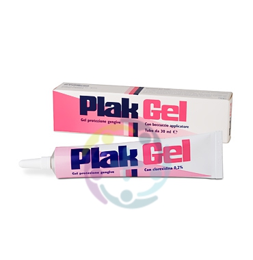 Polifarma Linea Igiene Dentale Plak Gel 0,20 con Beccuccio Applicatore 30 ml