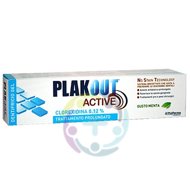 Polifarma Linea Igiene Dentale Quotidiana Plakout Active 0,12 Dentifricio 75 ml