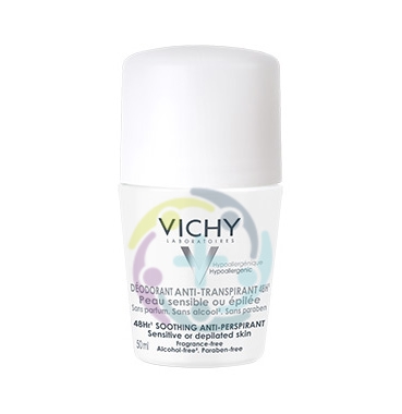 Vichy Linea Deo Deodorante Delicato Roll-on per Pelli Sensibili o Depilate 50 ml