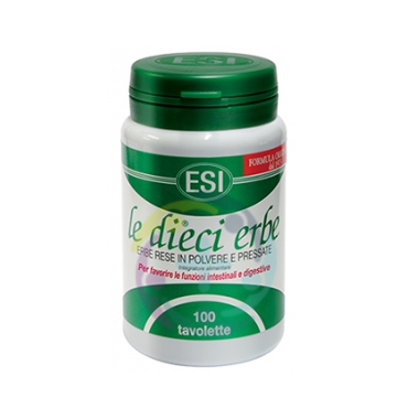Esi Linea Benessere Intestinale Le Dieci Erbe Polvere Pressata in 100 Tavolette