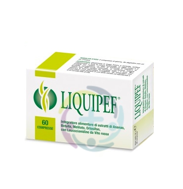 Natural Bradel Linea Circolazione Venosa Liquipef Integratore 60 Compresse