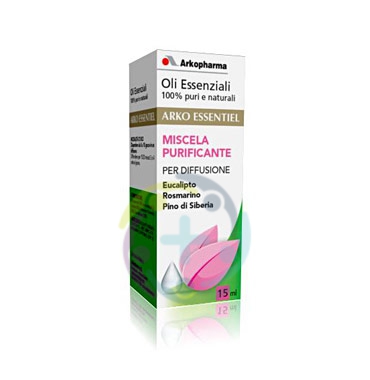 Arkopharma Linea Ambiente Oli Essenziali Miscela Purificante per Diffusione 15ml