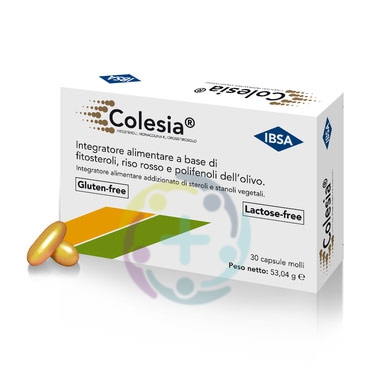 IBSA Linea Colesterolo Trigliceridi Colesia Integratore 30 Capsule Softgel Caps