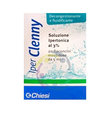 Chiesi Linea Pulizia del Naso Clenny A Soluzione Ipertonica 20 Flaconcini 5 ml