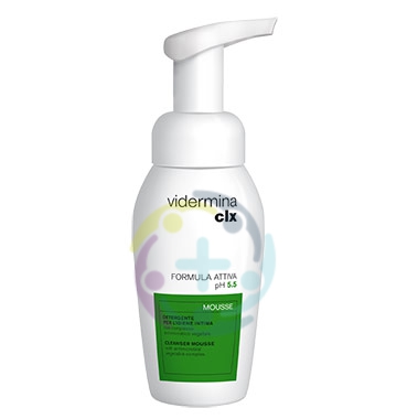 Vidermina Linea Verde CLX Mousse Detergente pH 5.5 Formula Attiva 200 ml