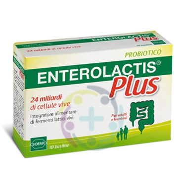 Sofar Linea Intestino Sano Enterolactis Plus Integratore Fermenti 10 Buste