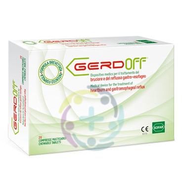 Sofar Linea Dispositivi Medici Gerdoff Azione Meccanica 20 Compresse Masticabili