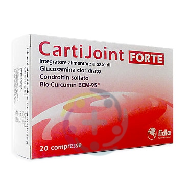 Fidia Linea Articolazioni Sane CartiJoint Forte Integratore 20 Compresse