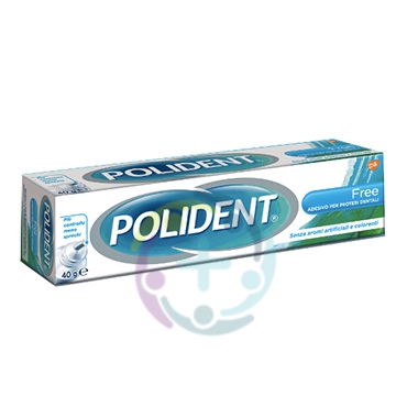 Polident Linea Protesi Dentali Free Crema Adesiva Protettiva senza Zinco 40 g