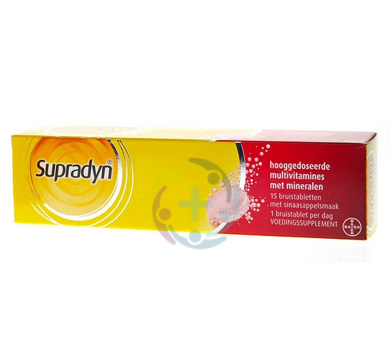 Supradyn Linea Vitamine Minerali Ricarica Integratore 15 Compresse Effervescenti