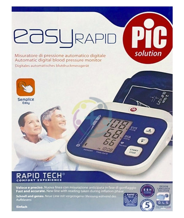 Pic Solution Linea Elettromedicali Easy Rapid Misuratore Digitale Pressione