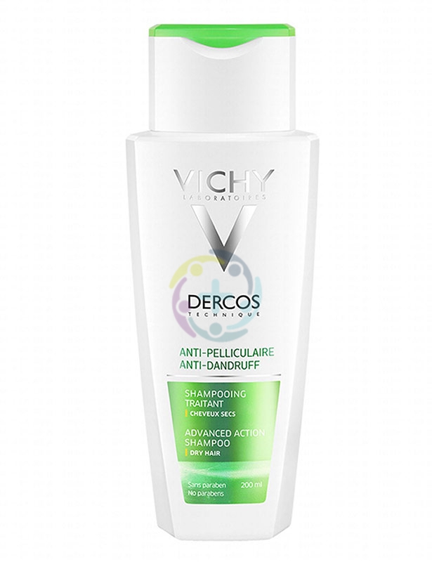 Dercos Linea Equilibrante Shampoo Anti-Forfora Trattante Capelli Secchi 200 ml