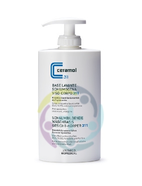Ceramol Linea 311 Base Lavante Schiumogena Viso Corpo Pelli Sensibili 400 ml