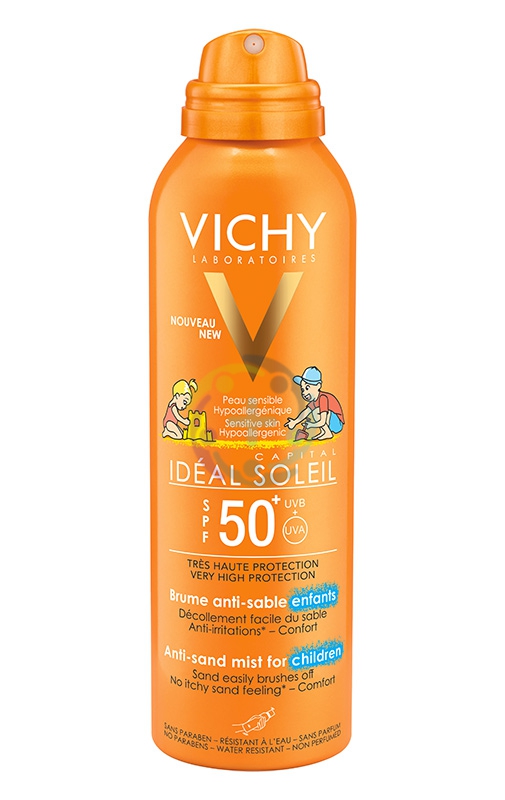 Vichy Linea Ideal Soleil Bambini SPF50+ Spray Anti-Sabbia Ultra-Protettivo 200ml