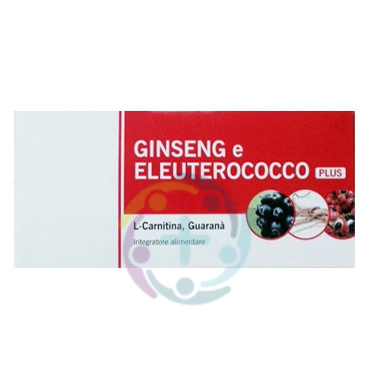 Linea Tonici Multivitaminici Ginseng Eleuterococco Integratore 10 Flaconcini