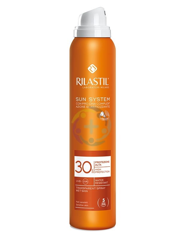 Rilastil Linea Sun System PPT SPF30 Spray Trasparente Elasticizzante 200 ml