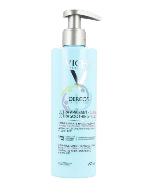 Dercos Linea Ultra-Lenitiva Shampoo in Crema per Capelli Colorati 250 ml
