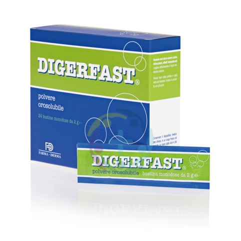 Farma Derma Linea Dispositivi Medici Digerfast Anti-Dispeptico 24 Buste