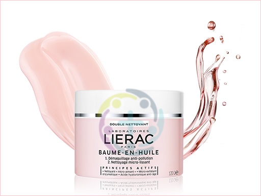 Lierac Linea Double Nettoyant Baume en Huile Struccante Detergente 120 g