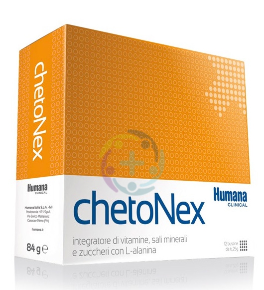 Humana Linea Vitamine e Minerali Chetonex Integratore Alimentare 14 Buste