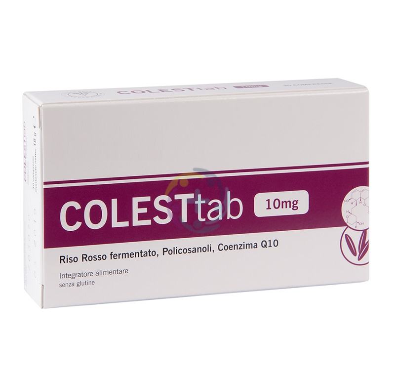 Linea Colesterolo e Trigliceridi COLESTtab 10 mg Integratore 30 Compresse