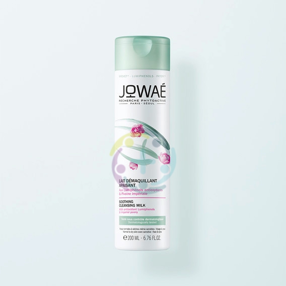 Jowae Linea Pulizia del Viso Latte Struccante Lenitivo Antiossidante 200 ml