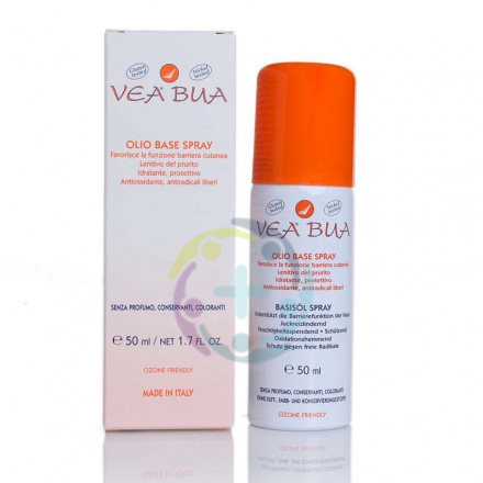 VEA Linea Pelli Sensibili BUA Olio Base Spray Lenitivo Protettivo Idratante 50ml