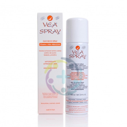 VEA Linea Pelli Sensibili Olio Secco SprayVitamina E Pura Nebulizzata 50 ml